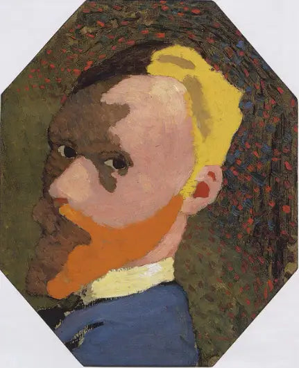 Octagonale zelfportret - Édouard Vuillard
