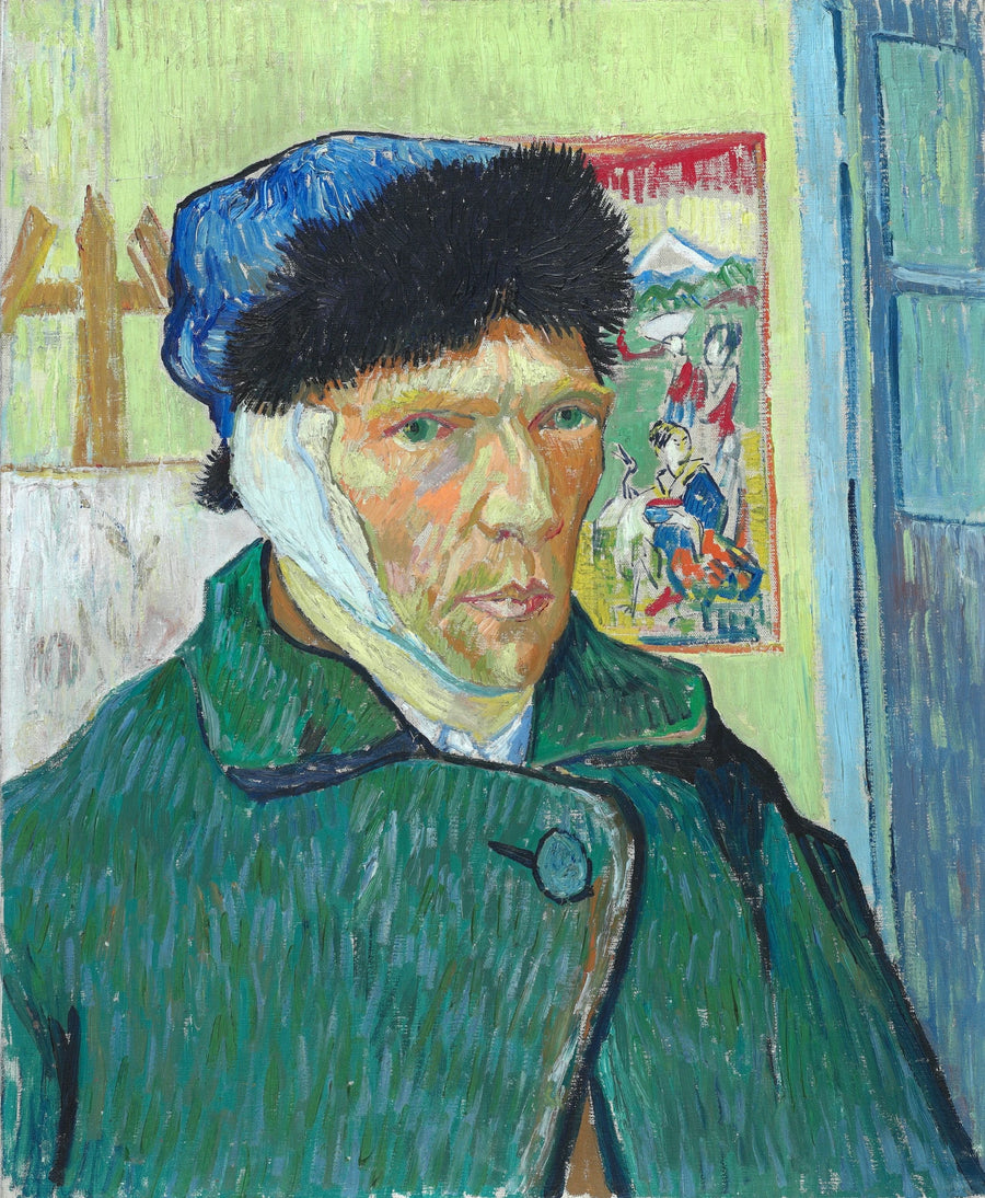Zelfportret met verbonden oor - Vincent van Gogh