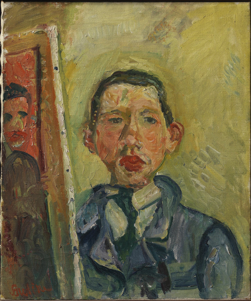Zelfportret door Chaïm Soutine - Chaim Soutine