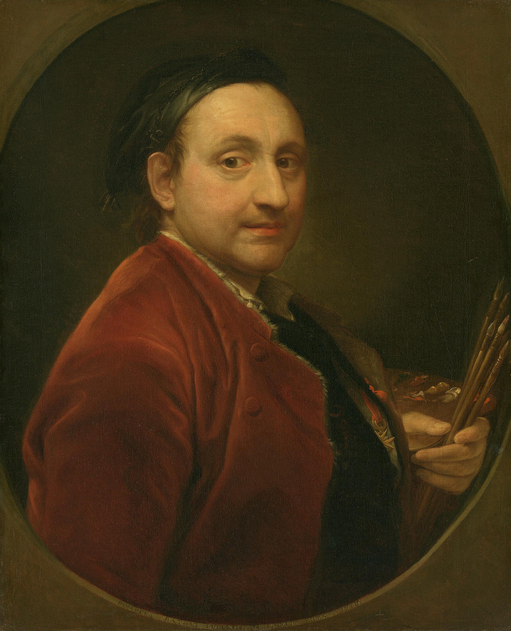 Autoportrait - Pompeo Batoni - Alpha Reproduction