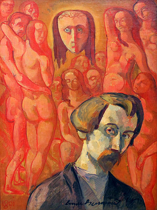 Symbolisch zelfportret - Émile Bernard
