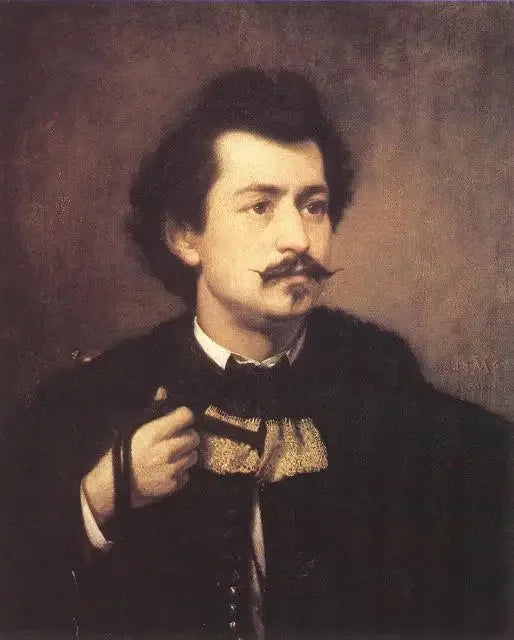 Zelfportret - Viktor Madarász