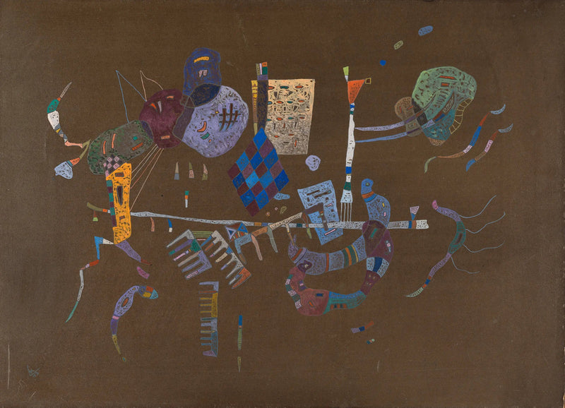 Rond de lijn - Vassily Kandinsky