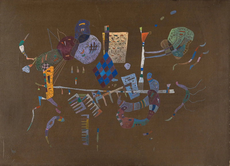 Rond de lijn - Vassily Kandinsky