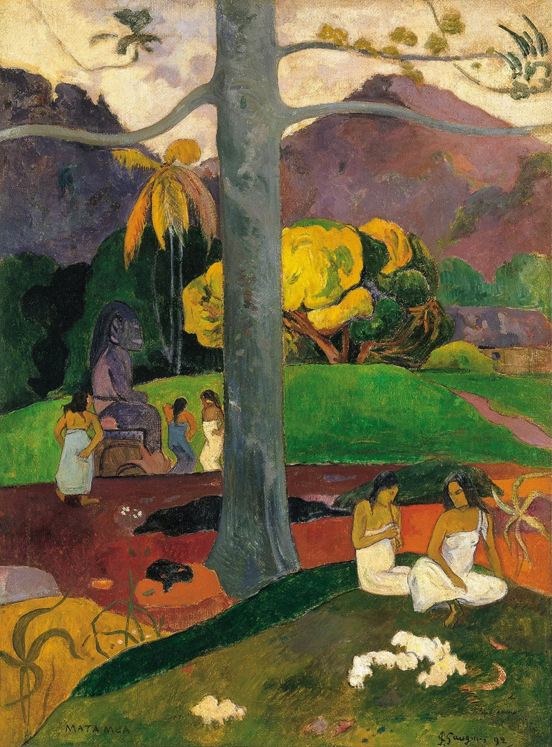 Vroeger - Paul Gauguin