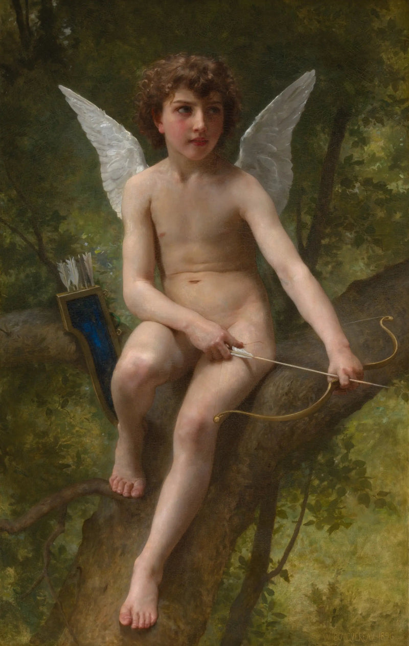 Op de uitkijk - Bouguereau