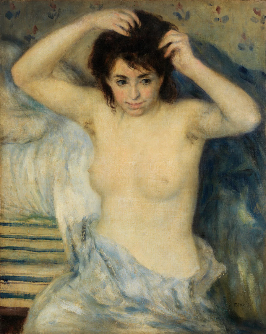 Voor het bad - Pierre-Auguste Renoir