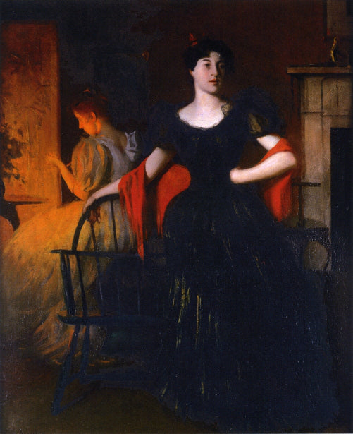 Voor het bal - Frank Weston Benson