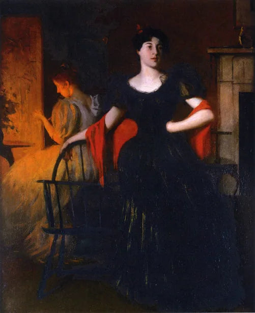 Voor het bal - Frank Weston Benson