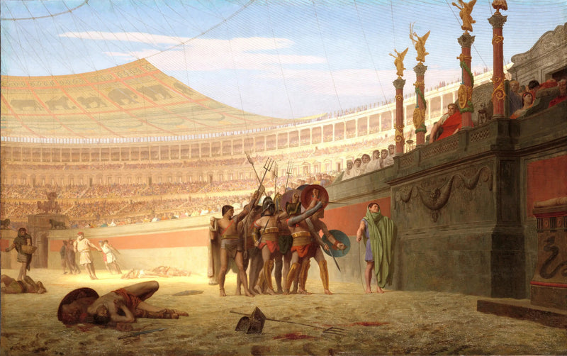 Ave Caesar, morituri te salutant - Jean-Léon Gérôme