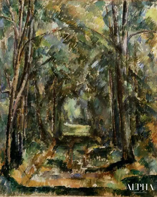 Avenue de Chantilly - Paul Cézanne - Reproductions de tableaux et peintures haut de gamme