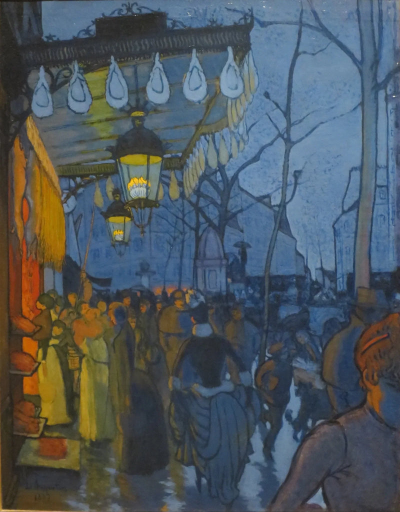 Avenue de Clichy, vijf uur 's avonds - Louis Anquetin