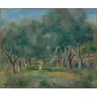 Olijfbomenlaan - Pierre-Auguste Renoir