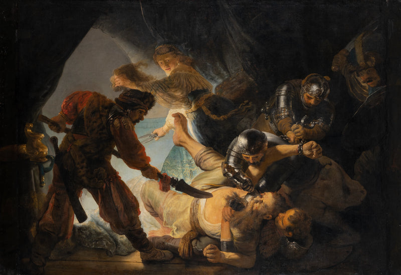 De Blindheid van Simson - Rembrandt
