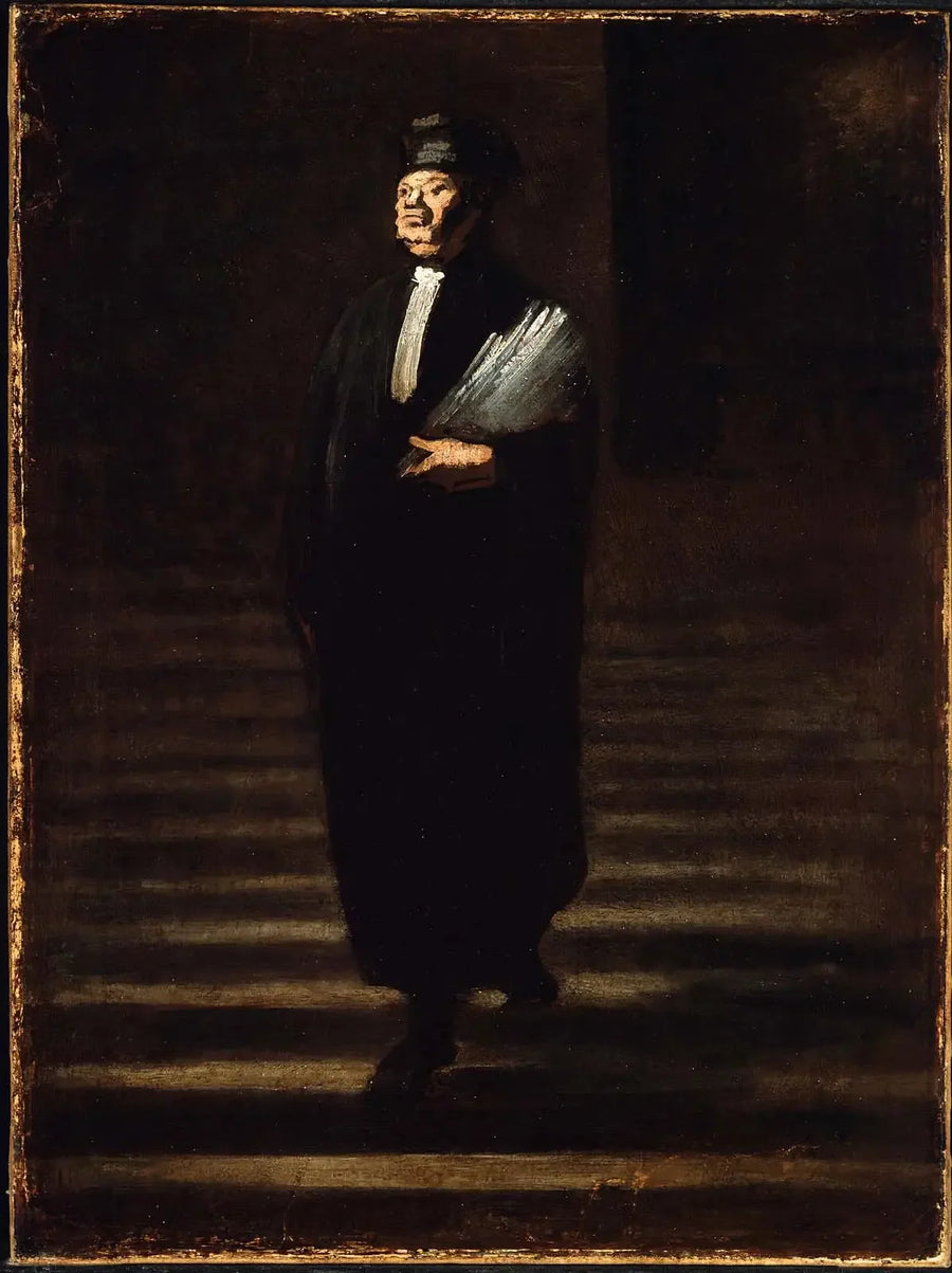 Triomferende advocaat - Honoré Daumier