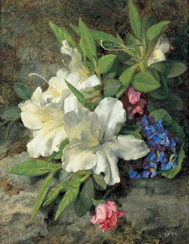 Witte azalea's - Henri Fantin-Latour

Source:
Azalées blanches - Henri Fantin-Latour