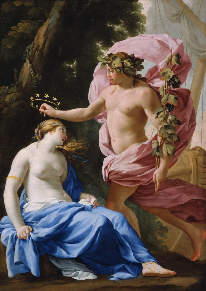 Bacchus en Ariadne - Eustache Le Sueur