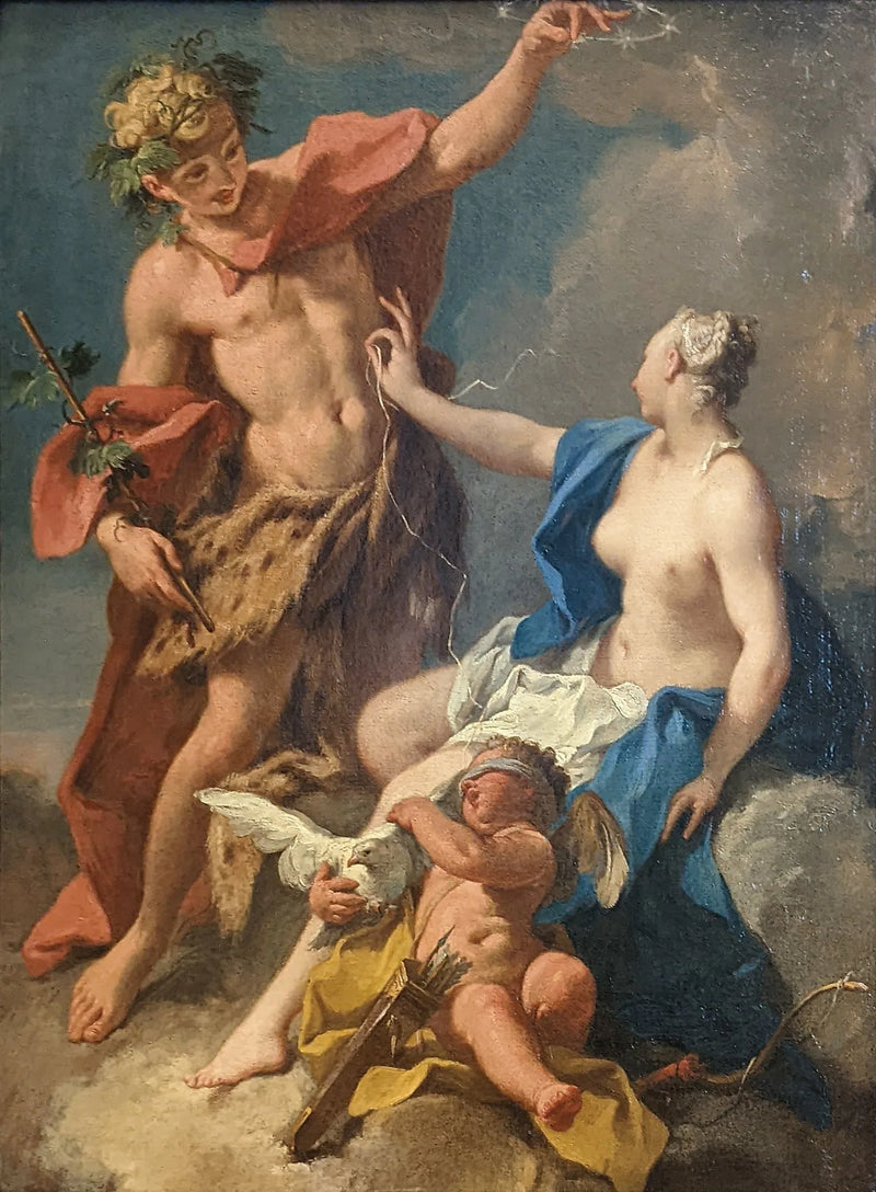 Bacchus en Ariadne - Giovanni Battista Pittoni