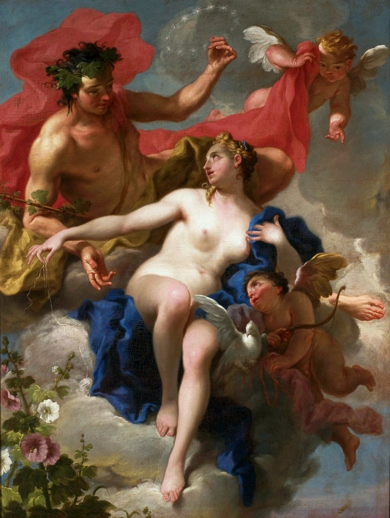 Bacchus en Ariadne - Giovanni Battista Pittoni
