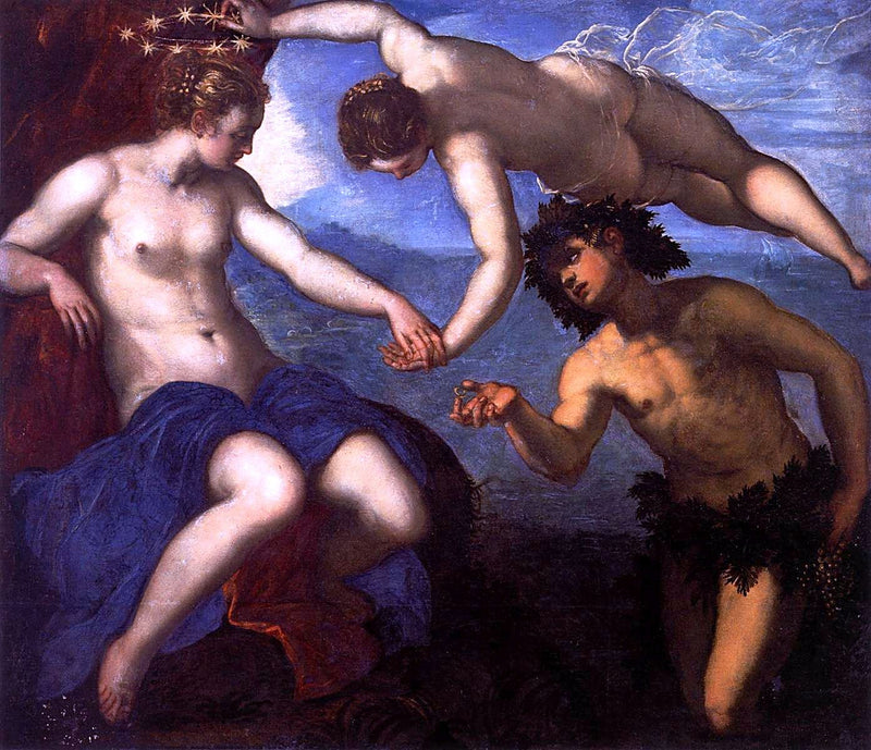 Bacchus en Ariadne - Jacopo Tintoretto