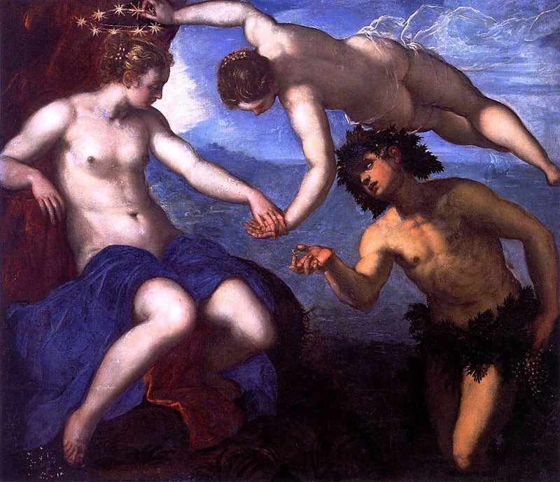 Bacchus en Ariadne - Jacopo Tintoretto