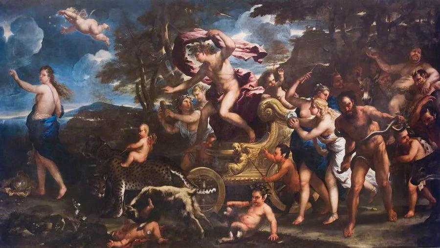 Bacchus en Ariadne - Luca Giordano
