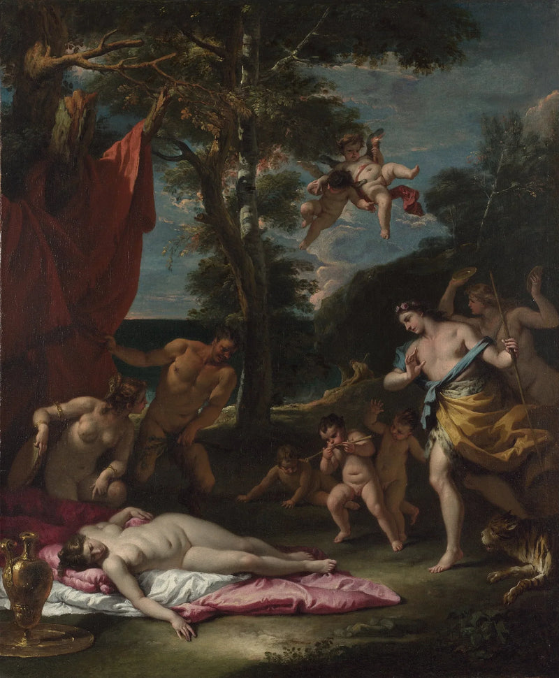 Bacchus en Ariadne - Sebastiano Ricci