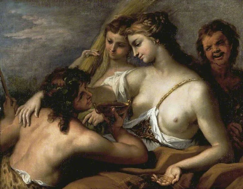 Bacchus en Ceres - Sebastiano Ricci