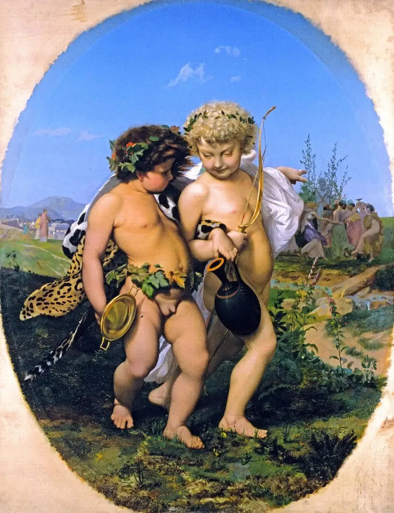 Bacchus en de dronken liefde - Jean-Léon Gérôme