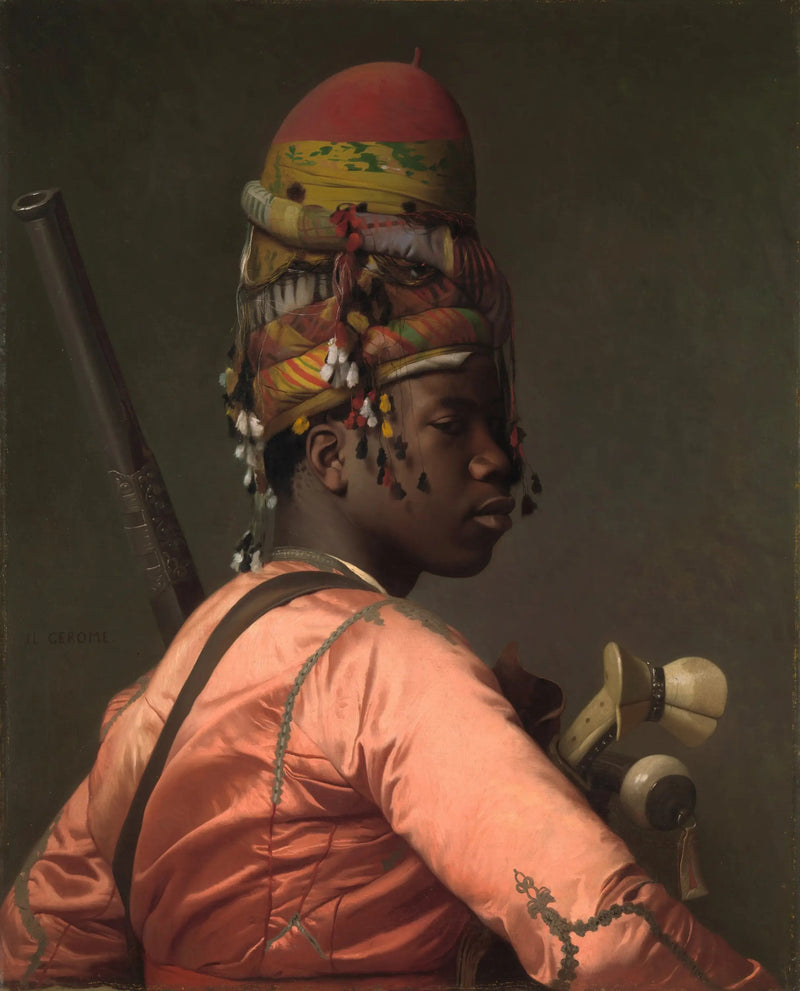 Bachi Bouzouk zwart - Jean-Léon Gérôme