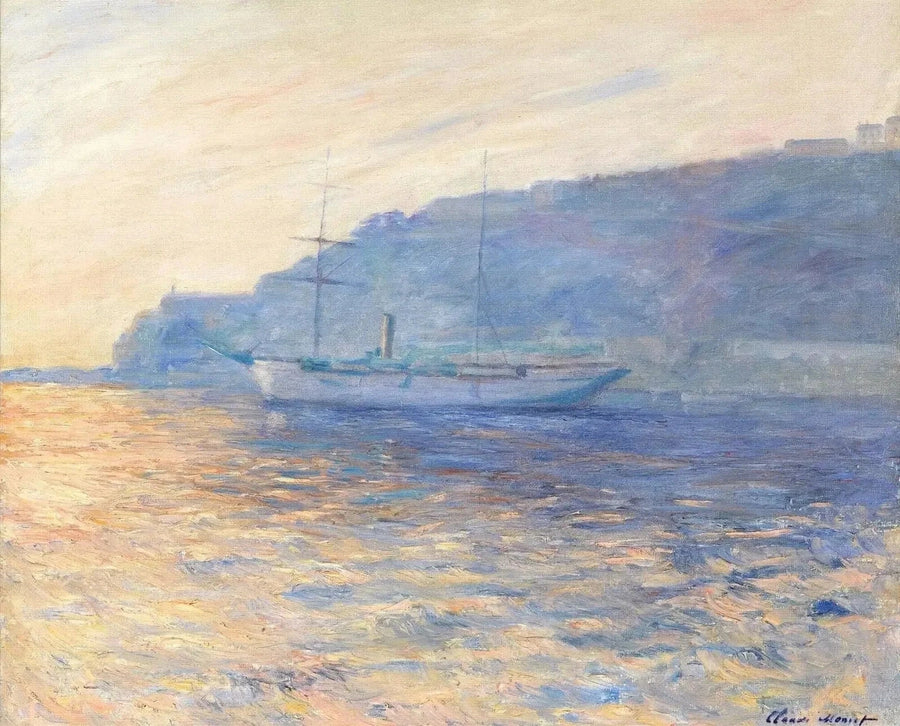 De baai van Monaco W891b - Claude Monet