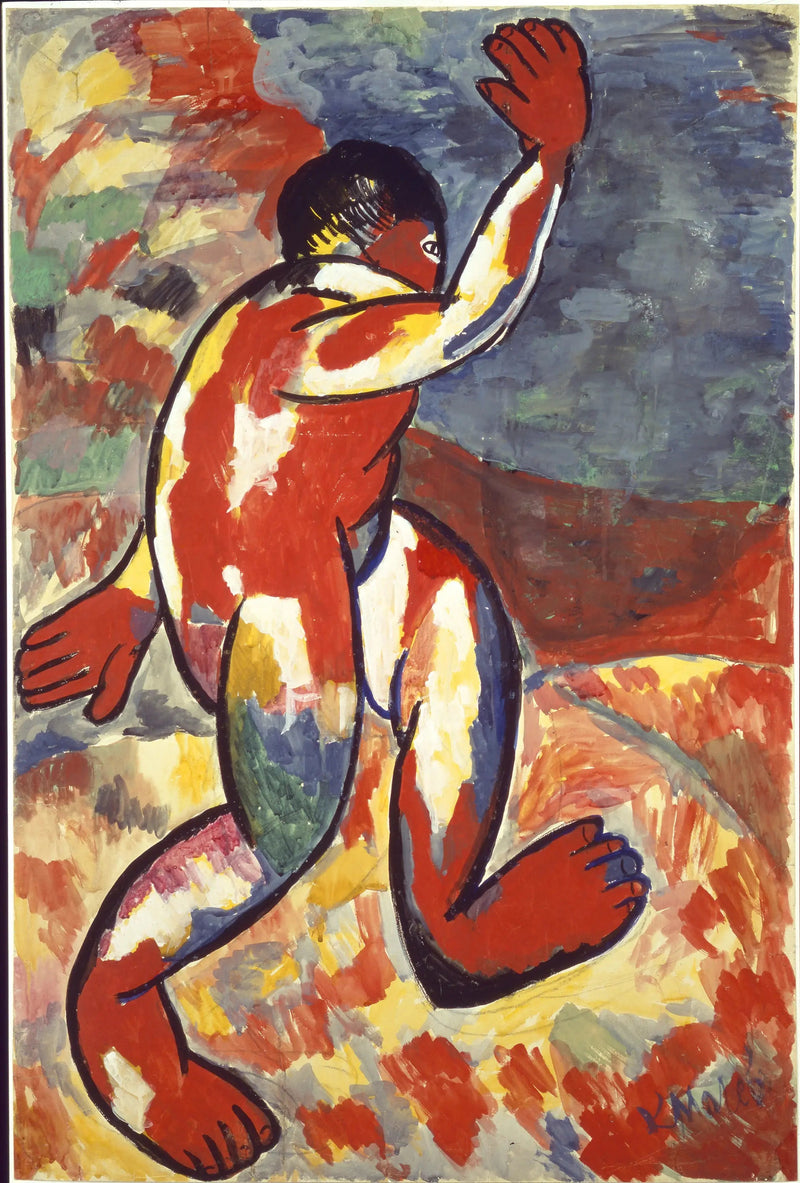 Baigneur - Kazimir Malevich