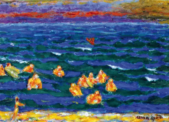 Baders aan het einde van de dag - Pierre Bonnard