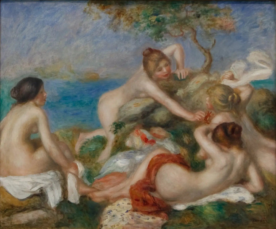Krabbenbaders - Pierre-Auguste Renoir