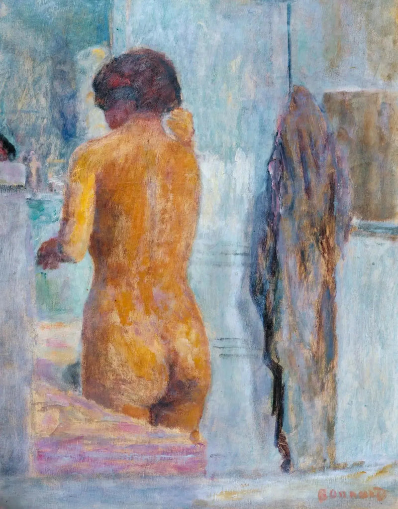 Badende vrouw, van twee - Pierre Bonnard