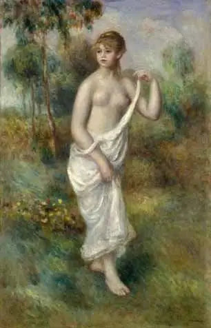 Badende vrouw - Pierre-Auguste Renoir