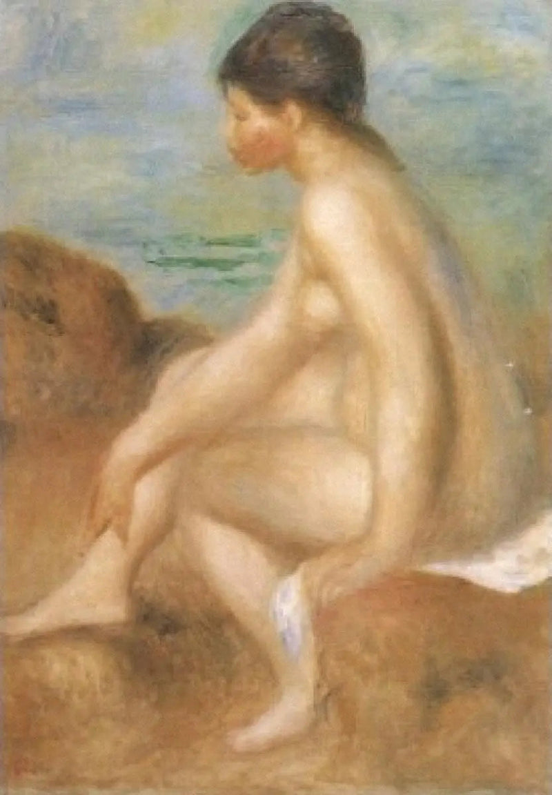 Badende vrouw - Pierre-Auguste Renoir