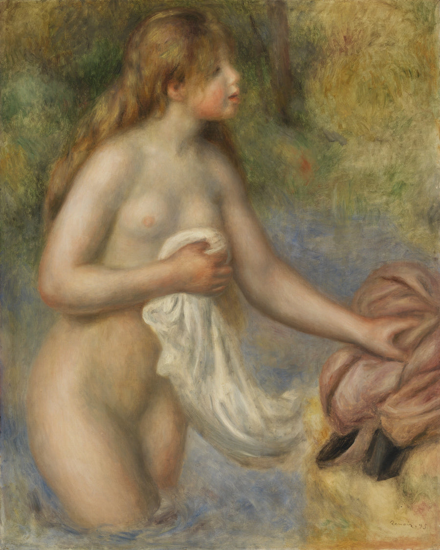 Badende vrouw - Pierre-Auguste Renoir