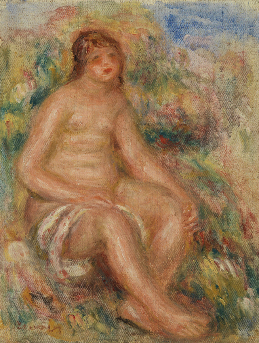 Badende vrouw - Pierre-Auguste Renoir