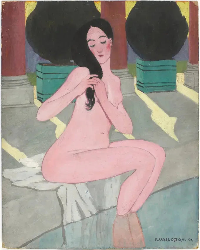 Roze badmeisje - Félix Vallotton

Source:
Baigneuse rose - Félix Vallotton