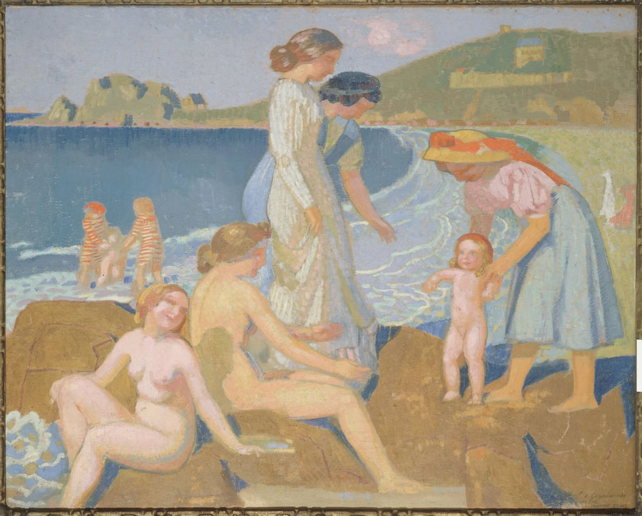 Badende vrouwen in Perros-Guirec - Maurice Denis