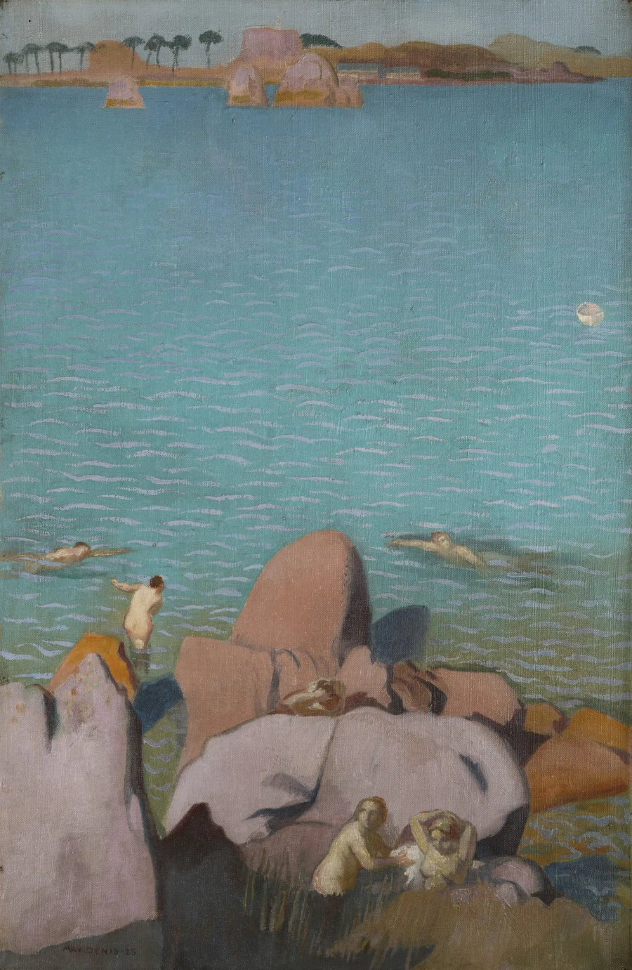 Badende vrouwen in Port-Blanc - Maurice Denis