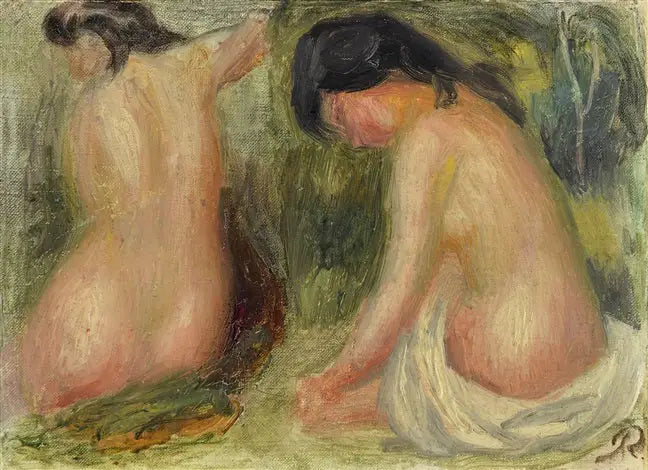 Badende vrouwen - Pierre-Auguste Renoir
