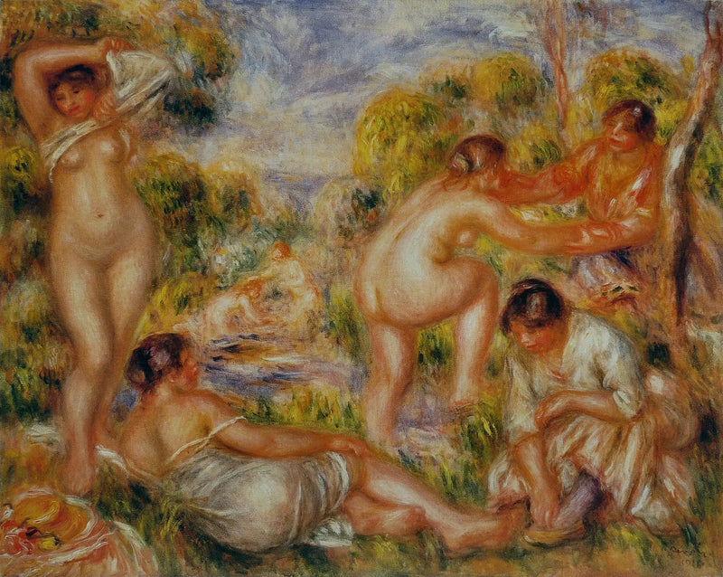 Badende vrouwen - Pierre-Auguste Renoir