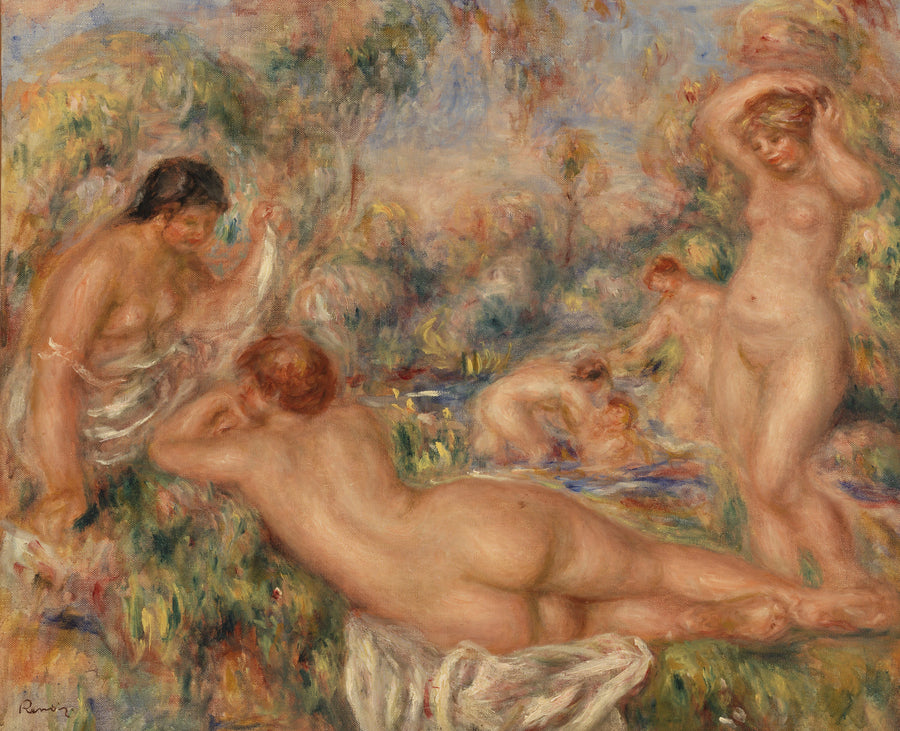 Badende vrouwen - Pierre-Auguste Renoir