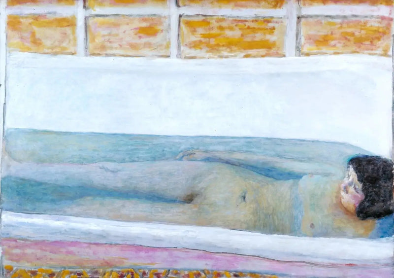 Badkuip (Het Bad) - Pierre Bonnard