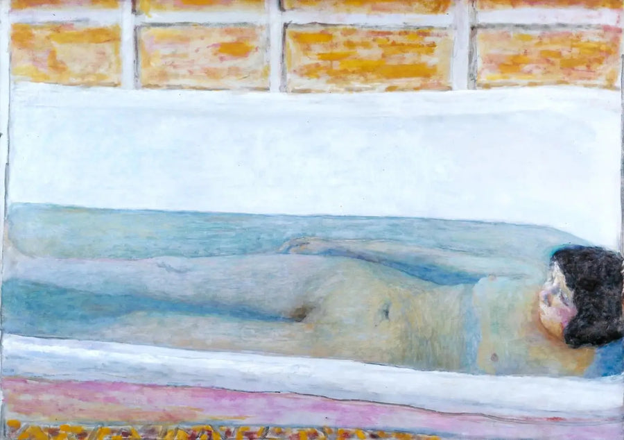 Badkuip (Het Bad) - Pierre Bonnard