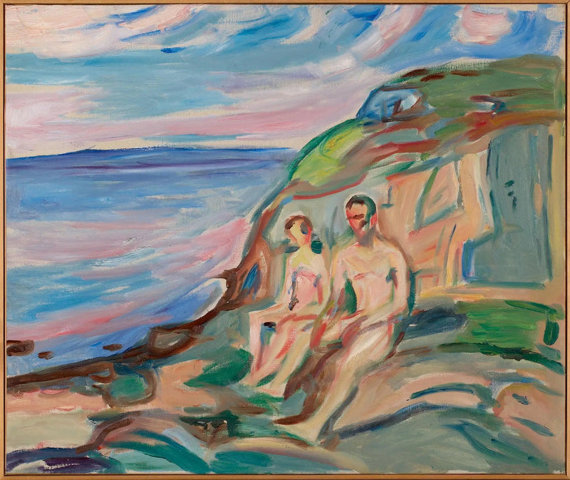 zonnebaden - Edvard Munch