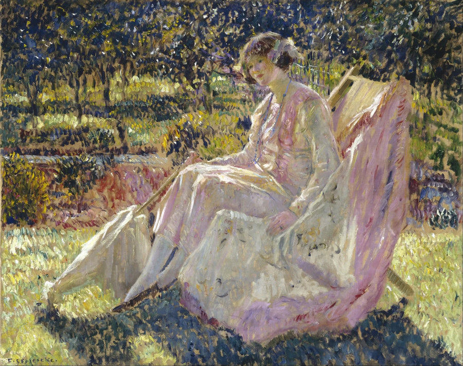 Zonnebaden - Frederick Carl Frieseke
