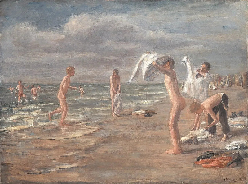 Jongensbad - Max Liebermann
